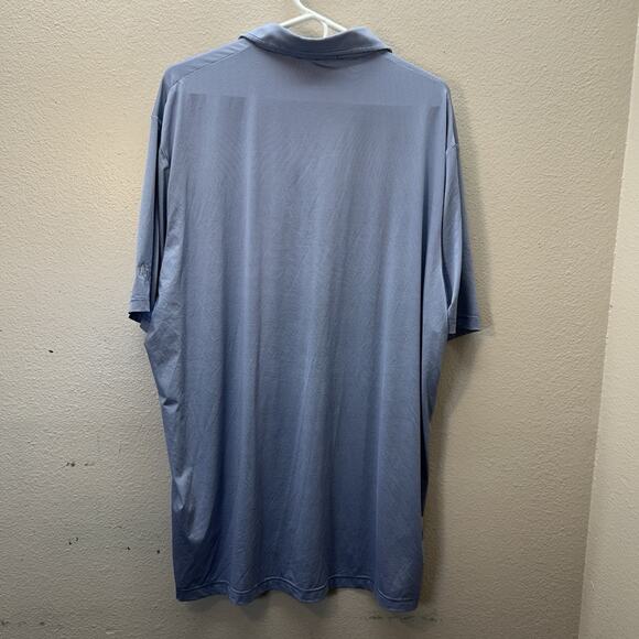 Ralph Lauren X RLX Golf Polo Shirt XL BLUE WHITE STRIPE Performance Collared - Picture 4 of 6